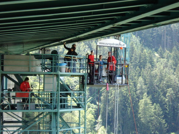 Bungy juming Europabrücke - 