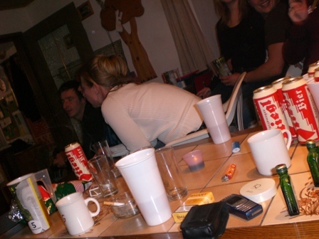 Silvester in Sandl 2007 auf 2008 - 