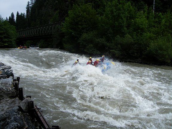 Rafting auf der Salzach ... - 