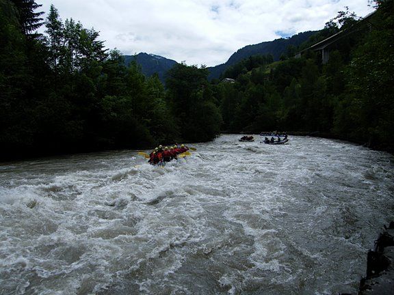 Rafting auf der Salzach ... - 