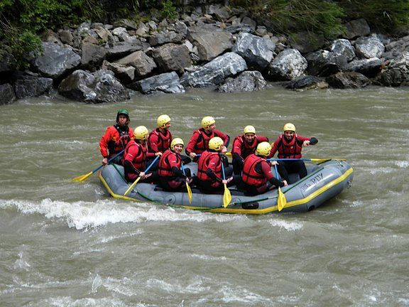 Rafting auf der Salzach ... - 