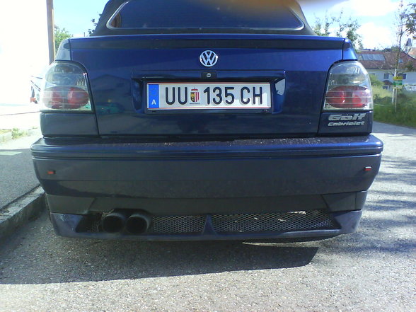 Mein GOLF 3 CABRIO  - 