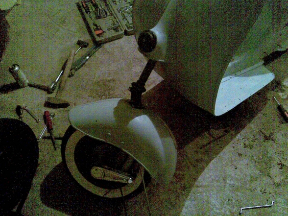 Restauration Vespa VNB - 