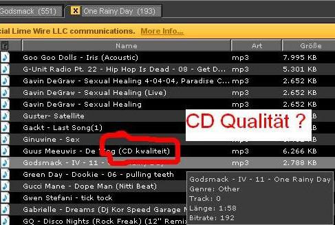 CD Qualität? - 