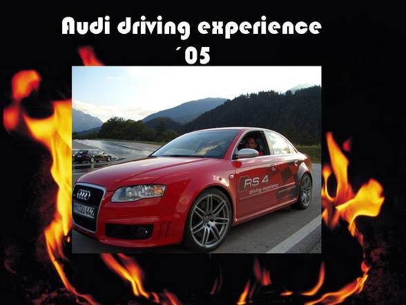 AUDI DRIVING DAYS (mitn ERZI) - 