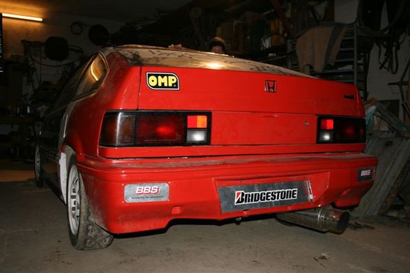 HONDA CRX  Tuning - 