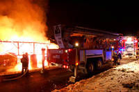 Großbrand in Ardagger Stift 27.11.2008 - 