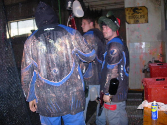 Paintballspiel am 12.10.2008 - 