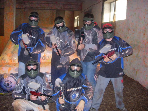 Paintballspiel am 12.10.2008 - 