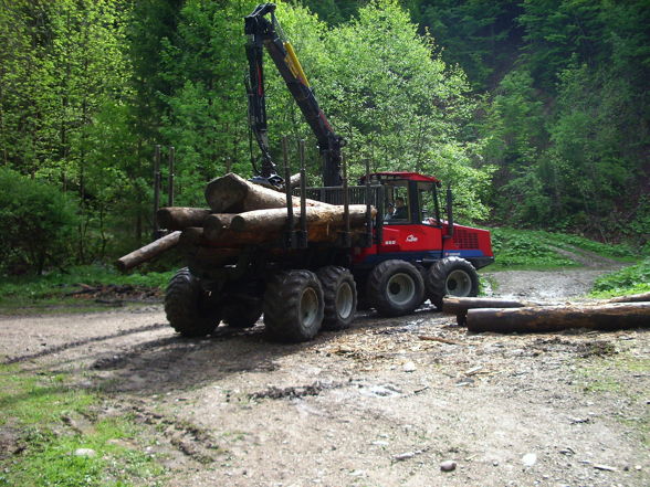 Harvester und Forwarder fahren - 