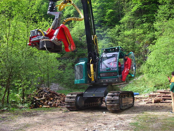 Harvester und Forwarder fahren - 