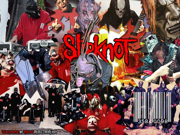 Slipknot Unmasked und mit masken - 