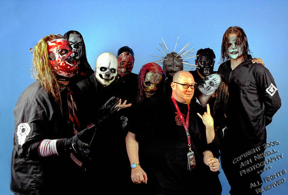 Slipknot Unmasked und mit masken - 