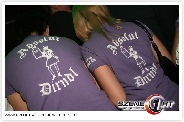 ABSOLUT DIRNDL Stammtisch - 