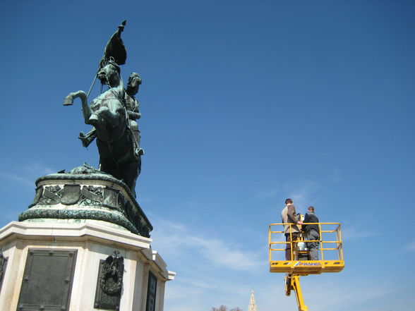 Me at the Heldenplatz  - 