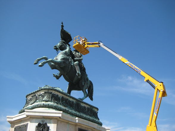 Me at the Heldenplatz  - 