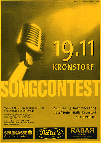 Songcontest 2005 - 