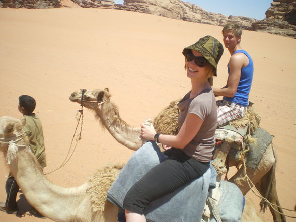 Camel- riding in Rum  - 