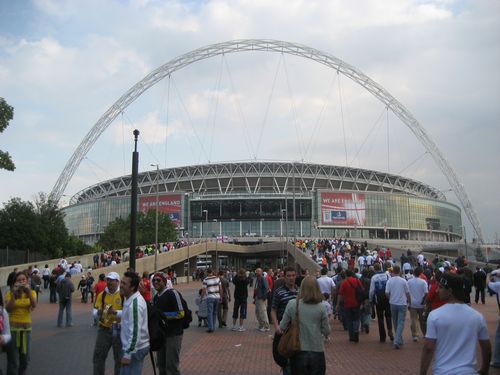 England - Brasilien im Wembley Stadion! - 