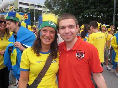 EM 2008 GRE - SWE live @Salzburg - 