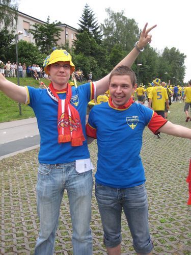 EM 2008 GRE - SWE live @Salzburg - 