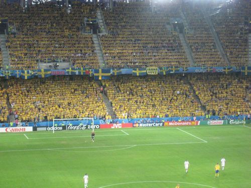 EM 2008 GRE - SWE live @Salzburg - 