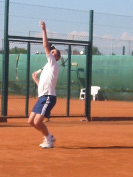 Beim Tennis - 