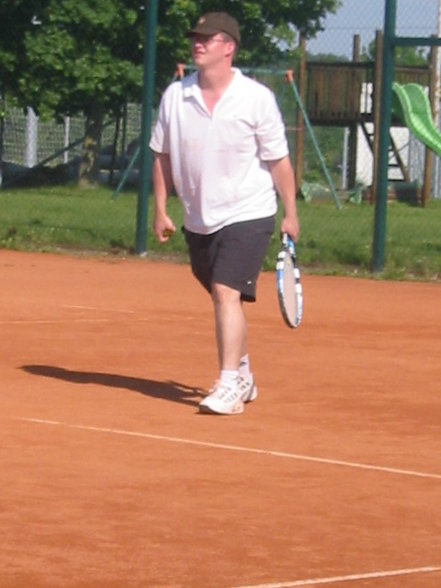 Beim Tennis - 