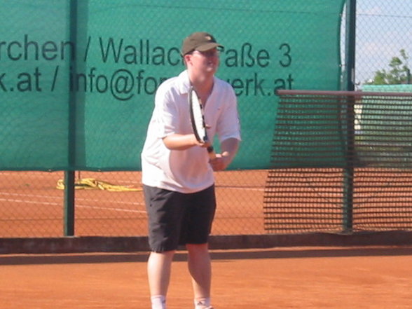 Beim Tennis - 