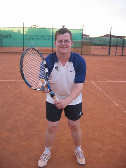 Beim Tennis - 