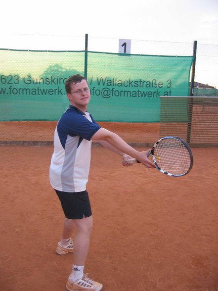 Beim Tennis - 