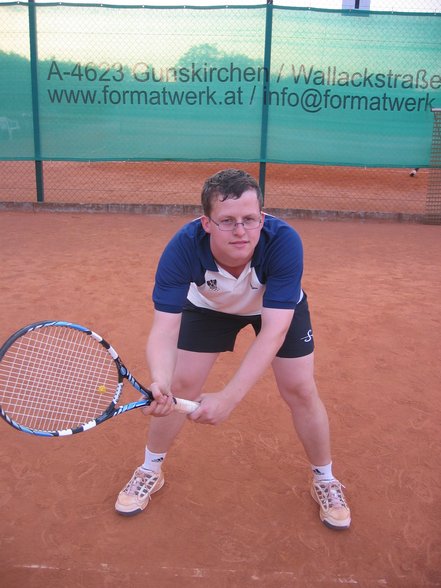 Beim Tennis - 