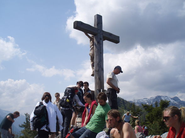 Bergsteigen am sonnenstein - 