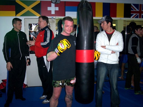 reini beim thaiboxen - 