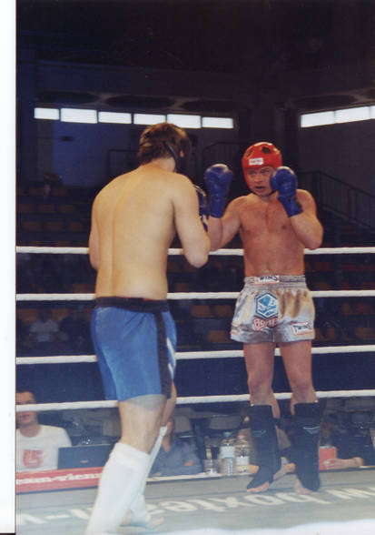 reini beim thaiboxen - 