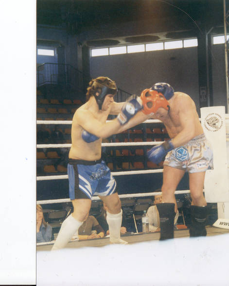 reini beim thaiboxen - 