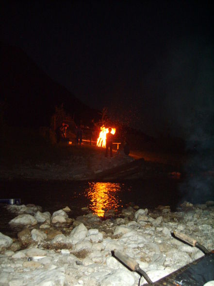 Grillen u. Zelten bei da alm - 