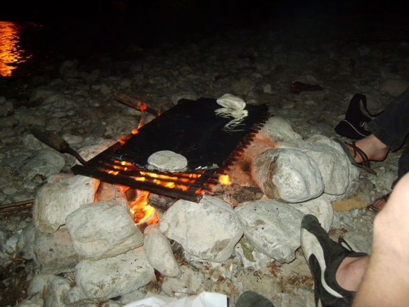 Grillen u. Zelten bei da alm - 