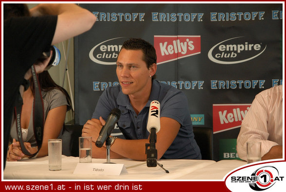 Tiesto 29-06-2007 Pressekonferenz - 