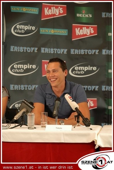 Tiesto 29-06-2007 Pressekonferenz - 