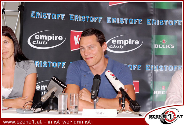 Tiesto 29-06-2007 Pressekonferenz - 