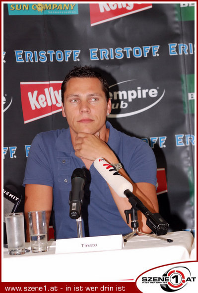 Tiesto 29-06-2007 Pressekonferenz - 