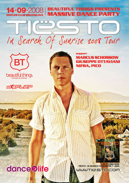 Tiesto 14 September 2008 Bratislava - 