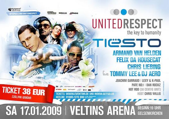 Tiesto Flyers 2009 - 