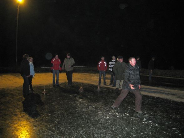 Eisstockschießen beim scharti - 