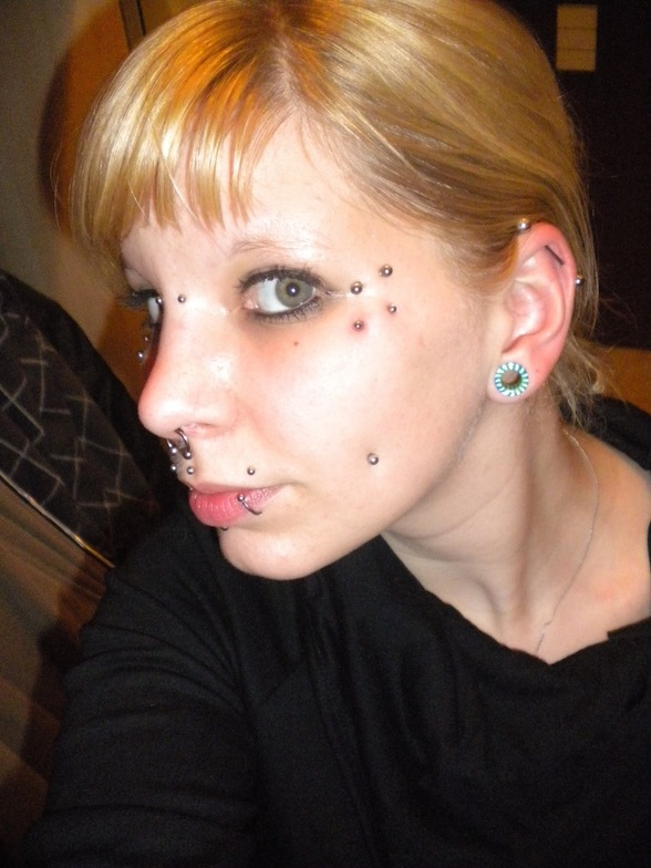 meine Piercings/Peckaln - 