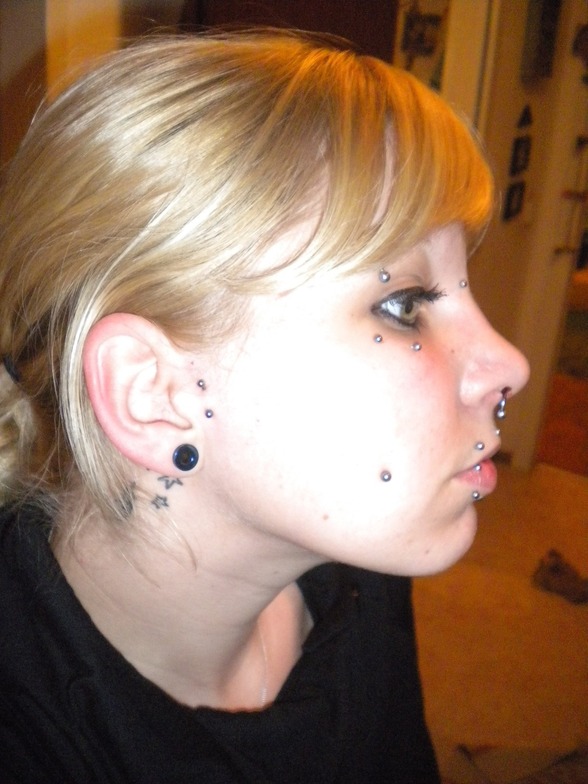 meine Piercings/Peckaln - 