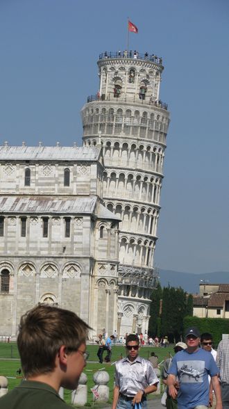 ITALY - Der gerade Turm von Pisa - 