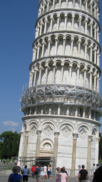 ITALY - Der gerade Turm von Pisa - 