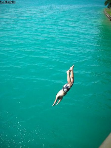 Badn am Attersee, beim Födinger und - 